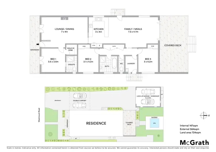 Floorplan of Homely house listing, 15A Westmount Road, Healesville VIC 3777