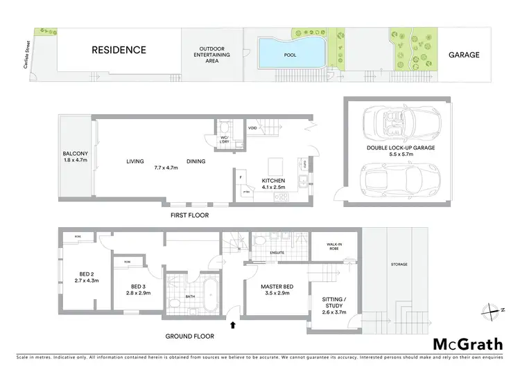 Floorplan of Homely house listing, 19 Carlisle Street, Tamarama NSW 2026