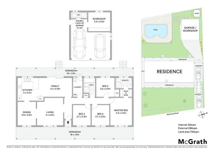 Floorplan of Homely house listing, 44 Marlowe Road, Bateau Bay NSW 2261