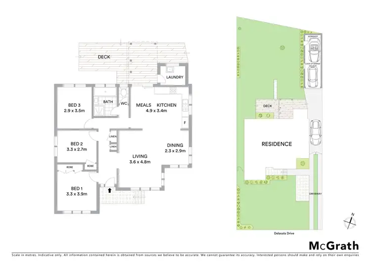 Floorplan of Homely house listing, 7 Delasala Drive, Macquarie Hills NSW 2285