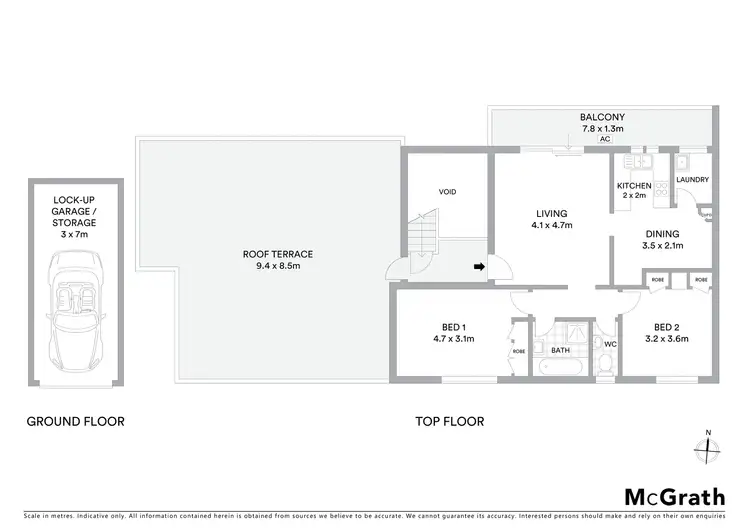 Floorplan of Homely apartment listing, 5/38 Albert Street, Hornsby NSW 2077