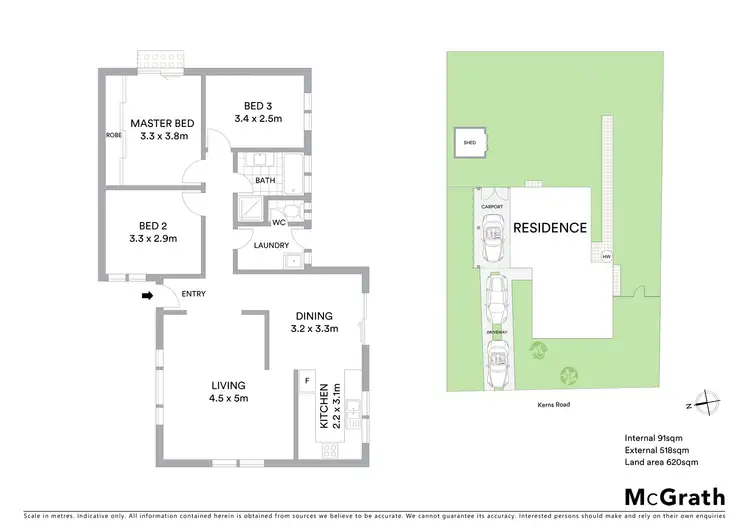 Floorplan of Homely house listing, 12 Kerns Road, Kincumber NSW 2251