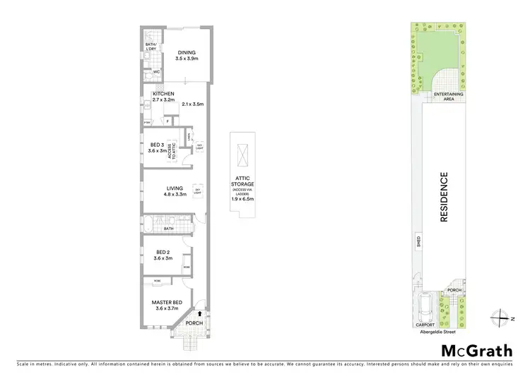 Floorplan of Homely house listing, 53 Abergeldie Street, Dulwich Hill NSW 2203