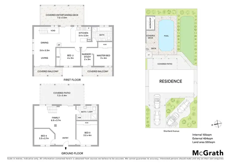 Floorplan of Homely house listing, 48 Shortland Avenue, Killarney Vale NSW 2261
