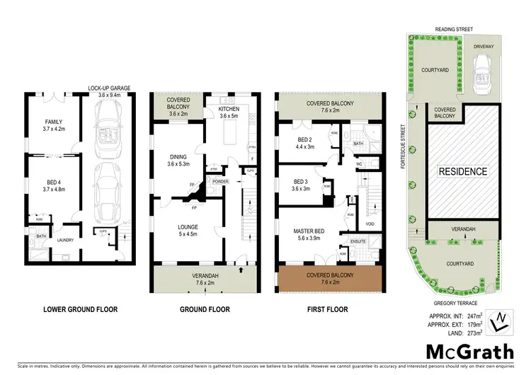 Floorplan of Homely house listing, 211 Gregory Terrace, Spring Hill QLD 4000