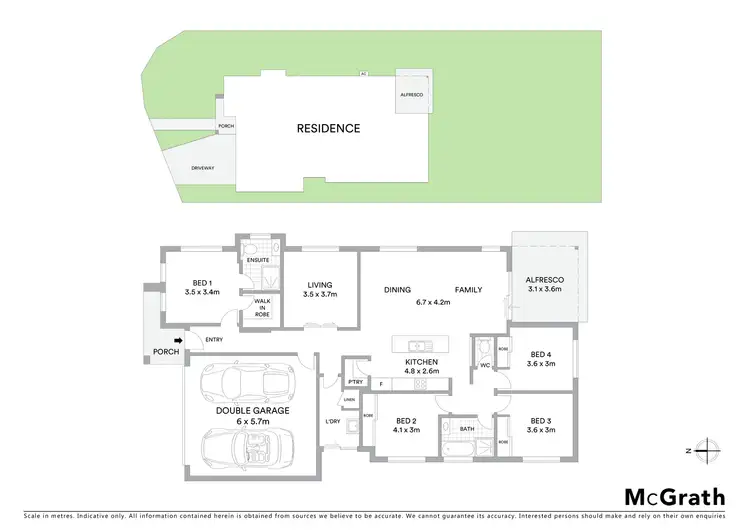 Floorplan of Homely house listing, 103 Harmony Crescent, South Ripley QLD 4306