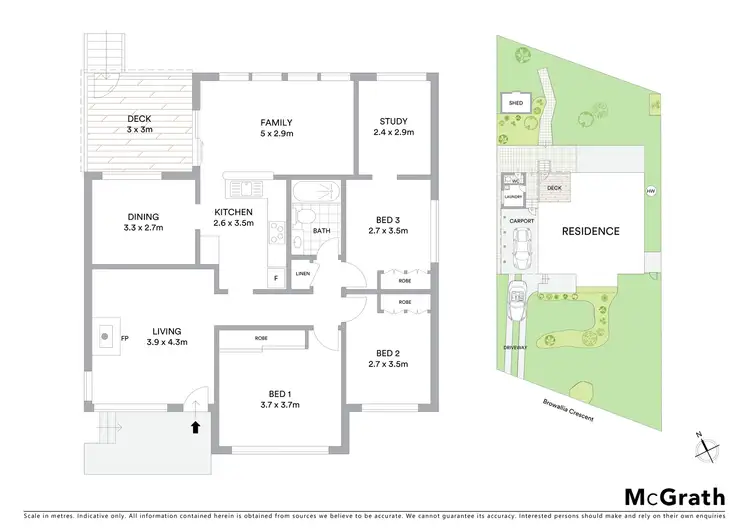Floorplan of Homely house listing, 3 Browallia Crescent, Loftus NSW 2232