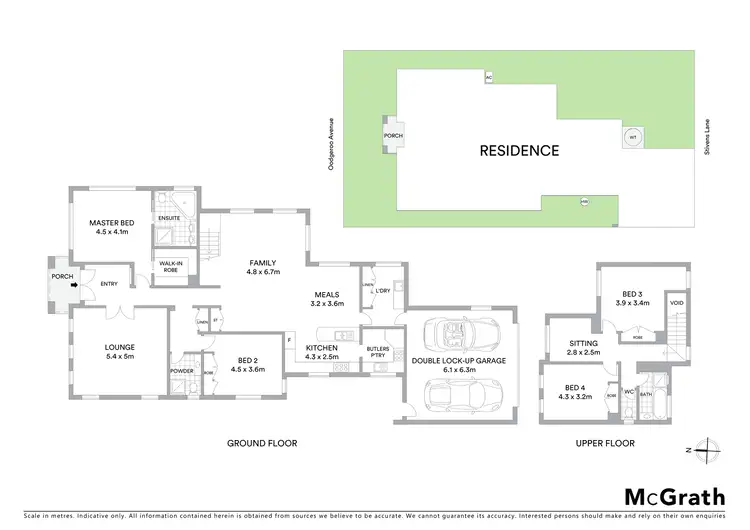 Floorplan of Homely house listing, 14 Oodgeroo Avenue, Franklin ACT 2913