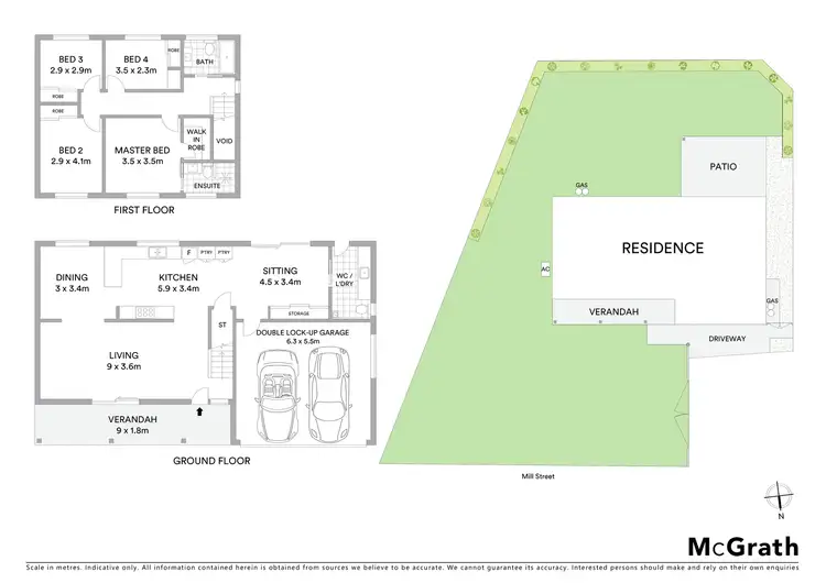 Floorplan of Homely house listing, 1/22 Mill Street, Landsborough QLD 4550