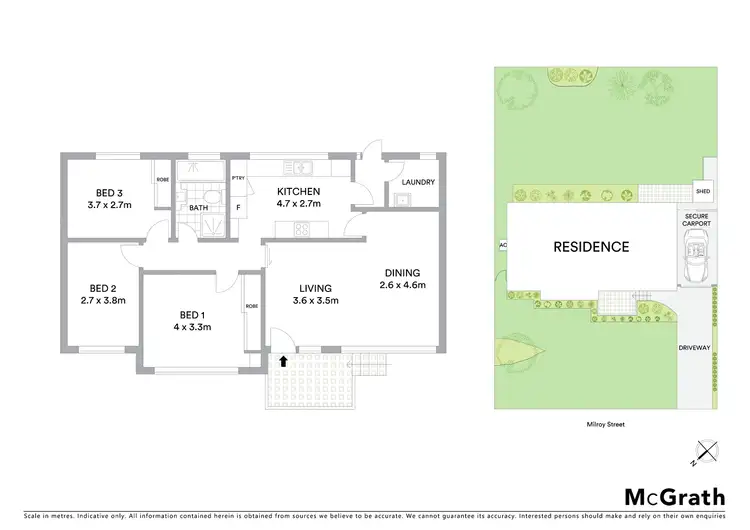 Floorplan of Homely house listing, 15 Milroy Street, North Ryde NSW 2113