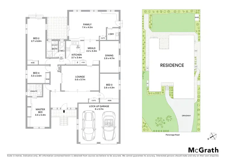 Floorplan of Homely house listing, 125 Parsonage Road, Castle Hill NSW 2154
