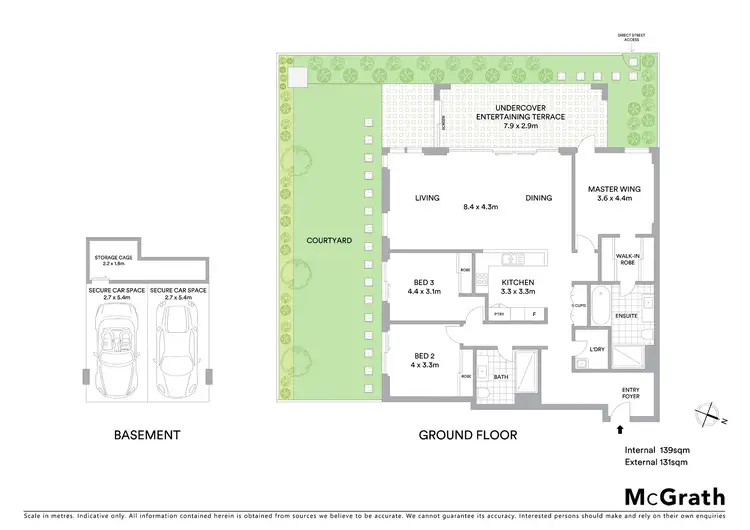Floorplan of Homely unit listing, 11/1 Rosewater Circuit, Breakfast Point NSW 2137