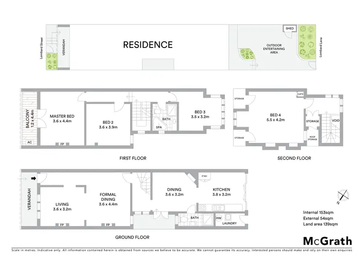 Floorplan of Homely house listing, 57 Lombard Street, Glebe NSW 2037
