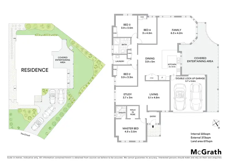 Floorplan of Homely house listing, 15 The Circuit, Blue Haven NSW 2262