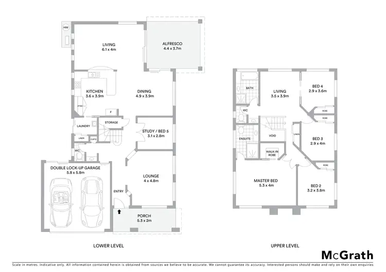 Floorplan of Homely house listing, 5 Robin Close, Wakerley QLD 4154