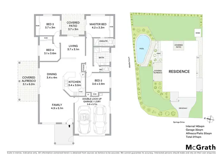 Floorplan of Homely house listing, 27 Springs Drive, Little Mountain QLD 4551