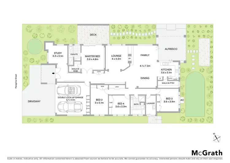 Floorplan of Homely house listing, 11 Peregrine Street, Gledswood Hills NSW 2557