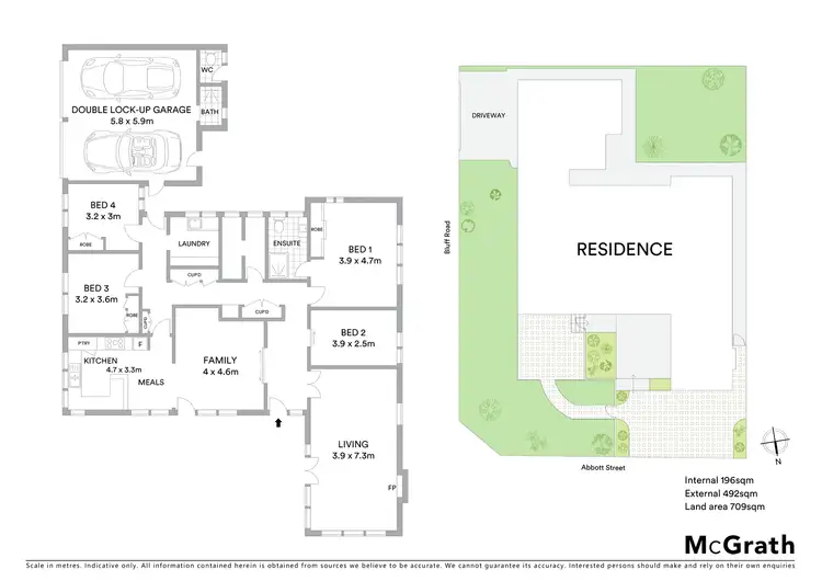 Floorplan of Homely townhouse listing, 154 Abbott Street, Sandringham VIC 3191