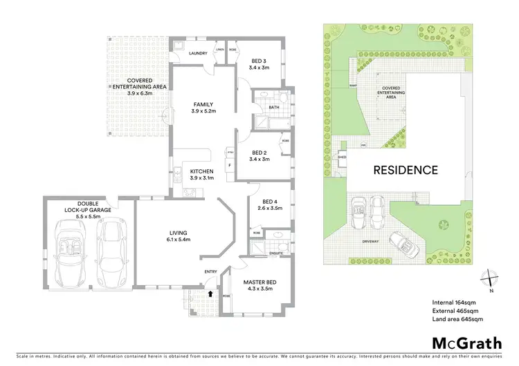 Floorplan of Homely house listing, 6A Jeanette Close, Green Point NSW 2251