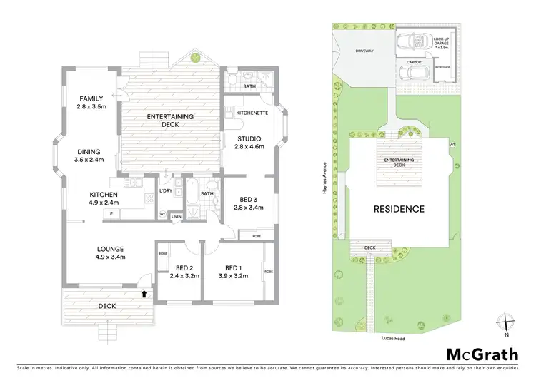 Floorplan of Homely house listing, 126 Lucas Road, Seven Hills NSW 2147