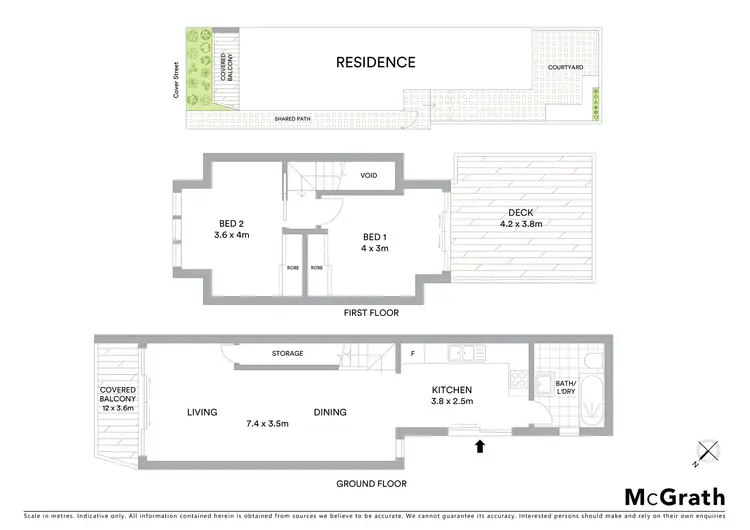 Floorplan of Homely house listing, 3 Cover Street, Birchgrove NSW 2041