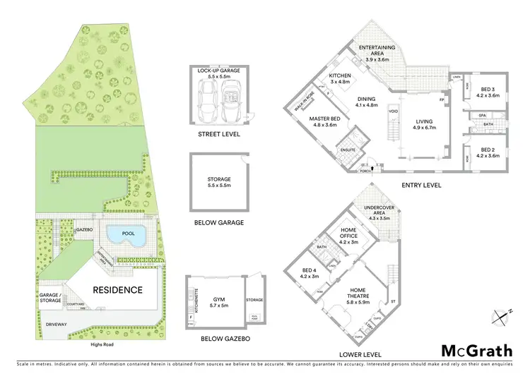 Floorplan of Homely house listing, 15A Highs Road, West Pennant Hills NSW 2125