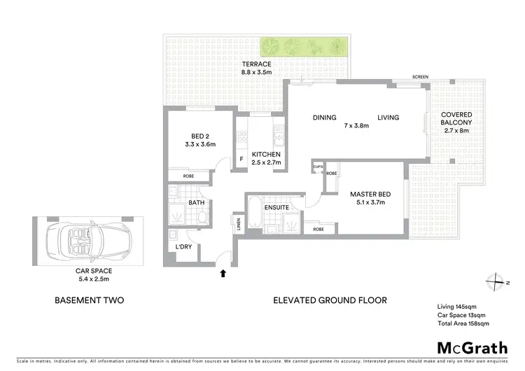 Floorplan of Homely apartment listing, 3/3 Nola Road, Roseville NSW 2069
