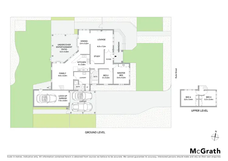 Floorplan of Homely house listing, 3 Ryde Street, Epping NSW 2121