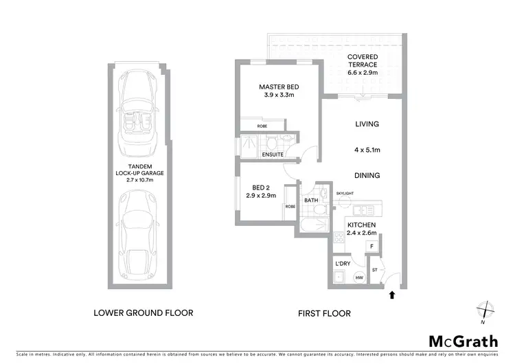 Floorplan of Homely apartment listing, 13/5 Gulliver Street, Brookvale NSW 2100