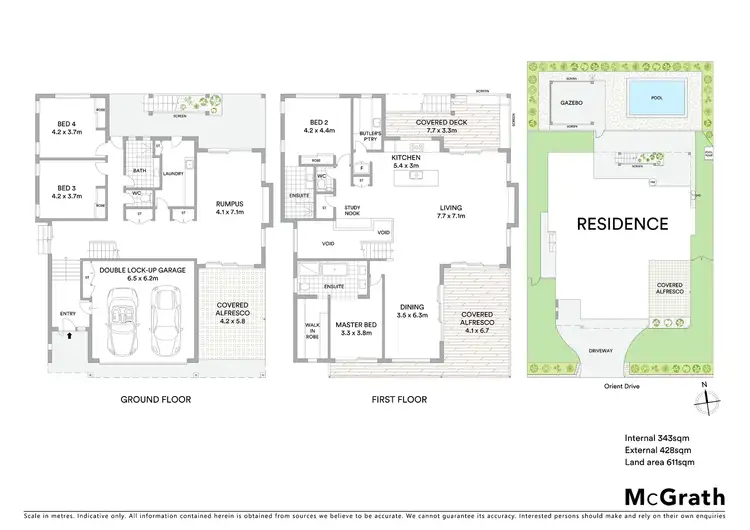 Floorplan of Homely house listing, 82 Orient Drive, Sunrise Beach QLD 4567