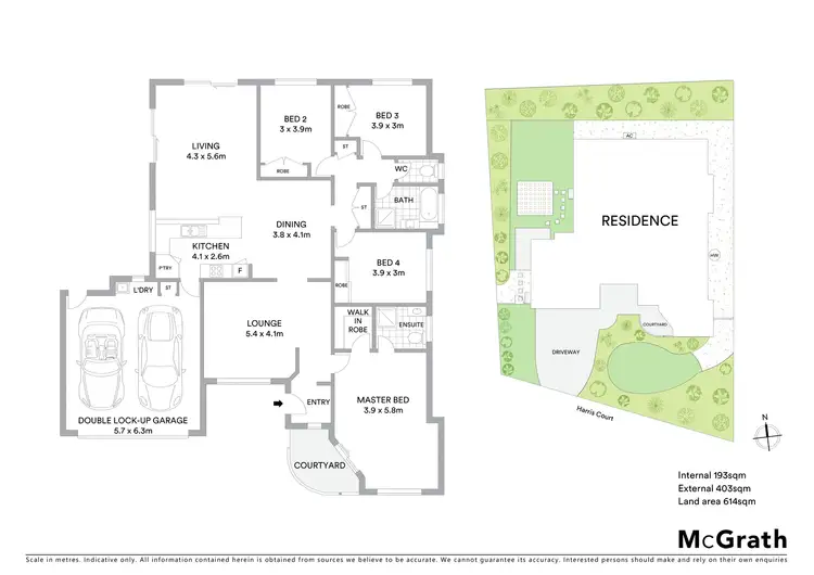 Floorplan of Homely house listing, 4 Harris Court, Tewantin QLD 4565