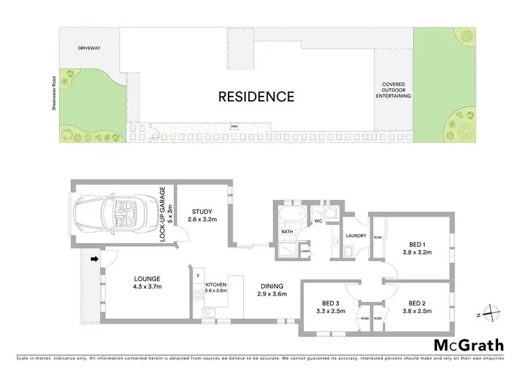 Floorplan of Homely house listing, 2/9 Shearwater Road, Hinchinbrook NSW 2168