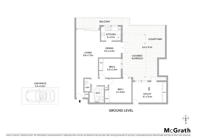 Floorplan of Homely apartment listing, 61/300A Burns Bay Road, Lane Cove NSW 2066