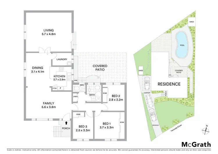 Floorplan of Homely house listing, 6 Tanunda Close, Narara NSW 2250