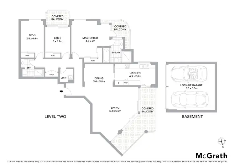 Floorplan of Homely apartment listing, 203/7 Black Lion Place, Kensington NSW 2033