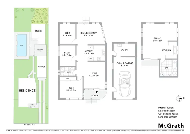 Floorplan of Homely house listing, 34 Nacooma Road, Buff Point NSW 2262