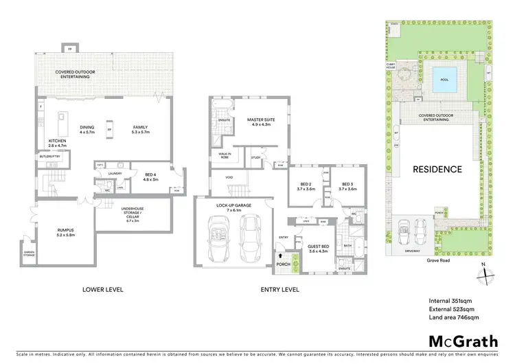 Floorplan of Homely house listing, 33 Grove Road, Wamberal NSW 2260