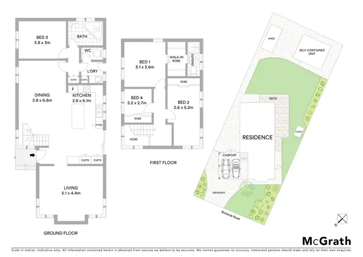 Floorplan of Homely house listing, 44 Richards Road, Montrose VIC 3765