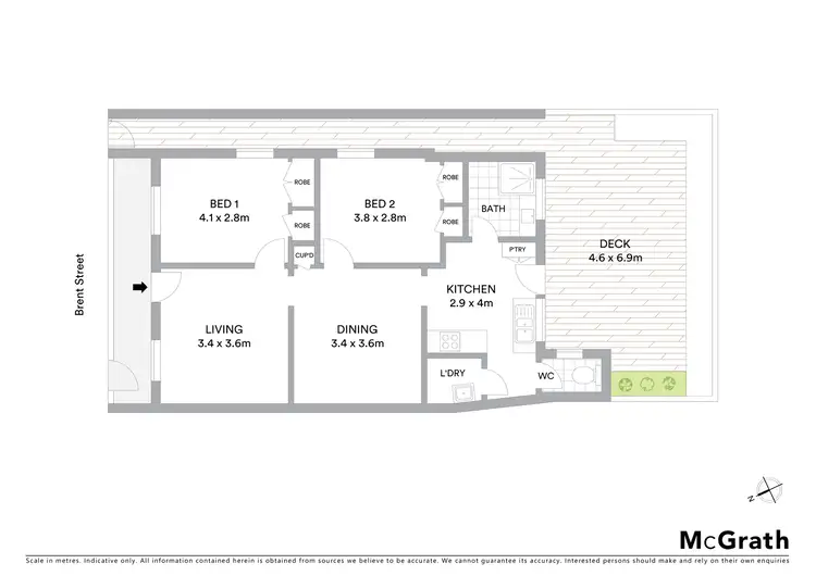 Floorplan of Homely house listing, 18 Brent Street, Rozelle NSW 2039