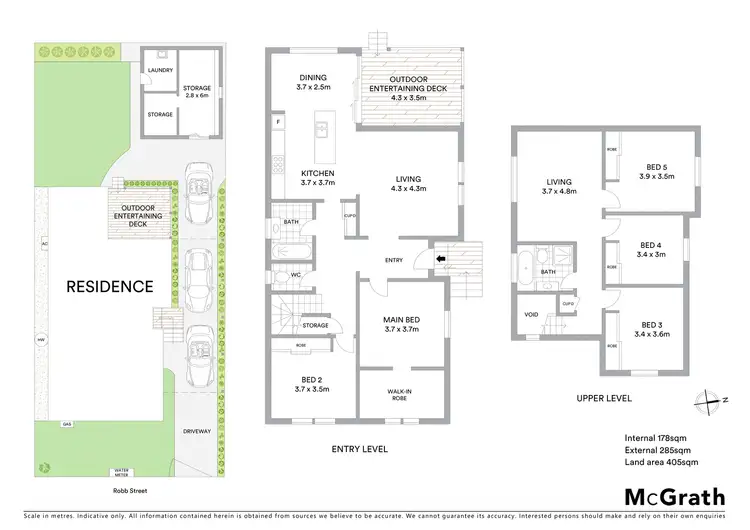 Floorplan of Homely house listing, 41 Robb Street, Belmont NSW 2280