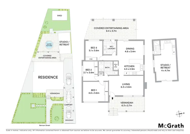 Floorplan of Homely house listing, 34 Bertram Street, Yagoona NSW 2199
