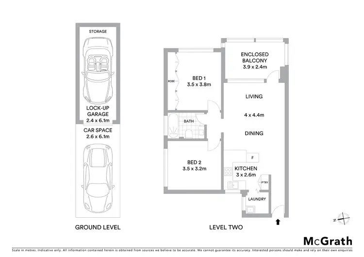 Floorplan of Homely apartment listing, 7/14 Campbell Street, Clovelly NSW 2031