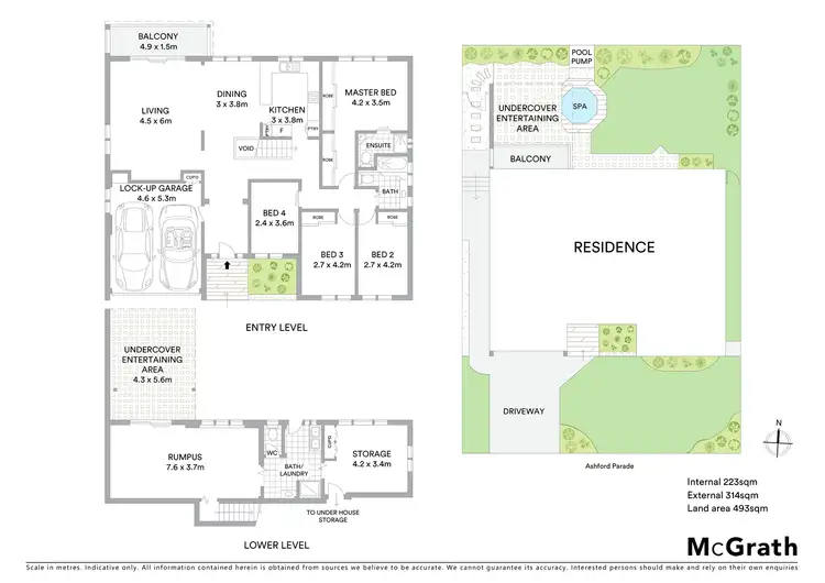 Floorplan of Homely house listing, 18 Ashford Parade, Merewether Heights NSW 2291