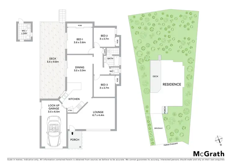 Floorplan of Homely house listing, 12 Hakea Crescent, Suffolk Park NSW 2481