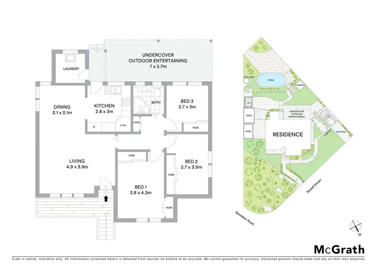 Floorplan of Homely house listing, 114 Sandakan Road, Revesby Heights NSW 2212