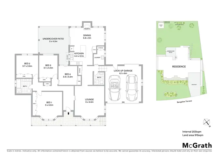Floorplan of Homely house listing, 12 Bangalow Terrace, Sawtell NSW 2452