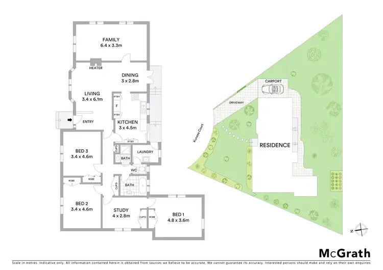 Floorplan of Homely house listing, 3 Kunzea Court, Mount Waverley VIC 3149