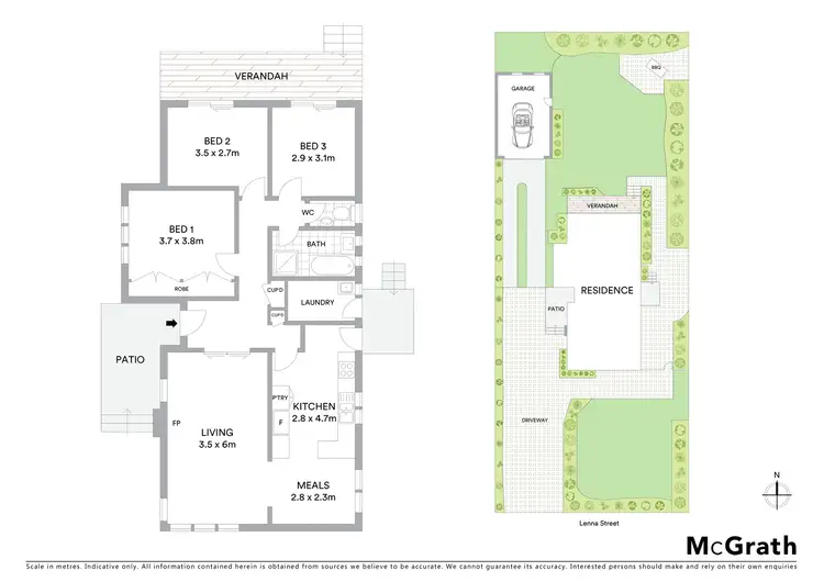 Floorplan of Homely house listing, 45 Lenna Street, Burwood East VIC 3151