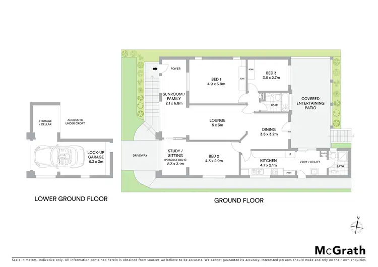 Floorplan of Homely house listing, 1 Lone Pine Avenue, Chatswood NSW 2067