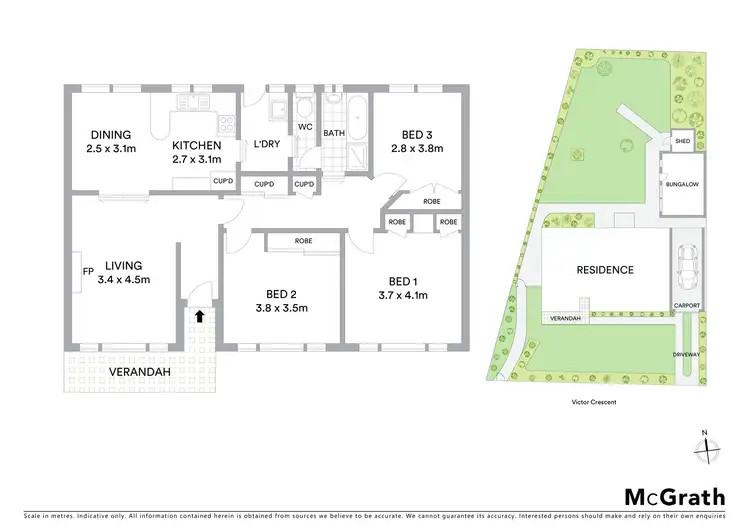 Floorplan of Homely house listing, 19 Victor Crescent, Forest Hill VIC 3131